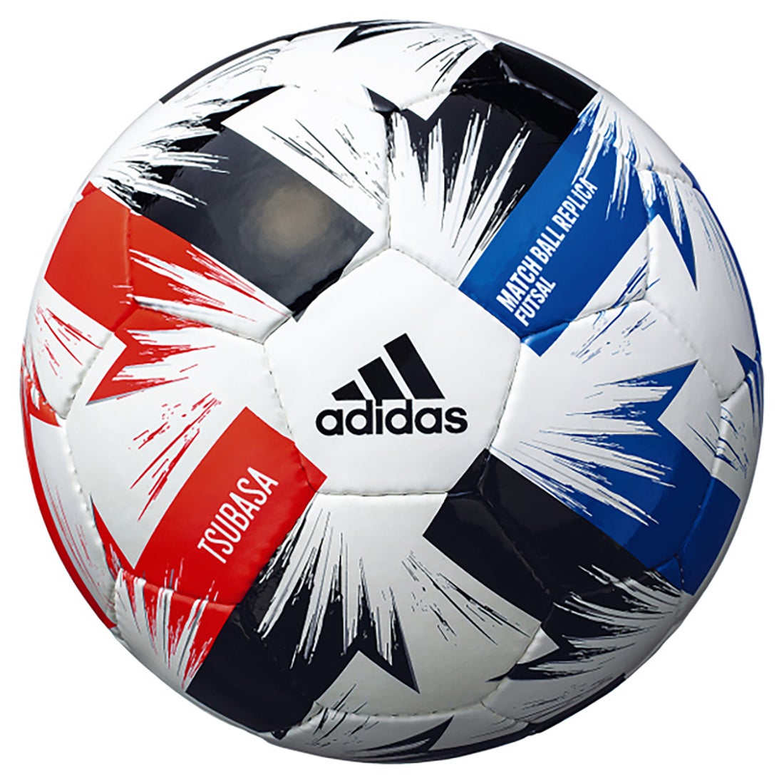 adidas アディダス ツバサ フットサル 4号球(ホワイト×ブラック