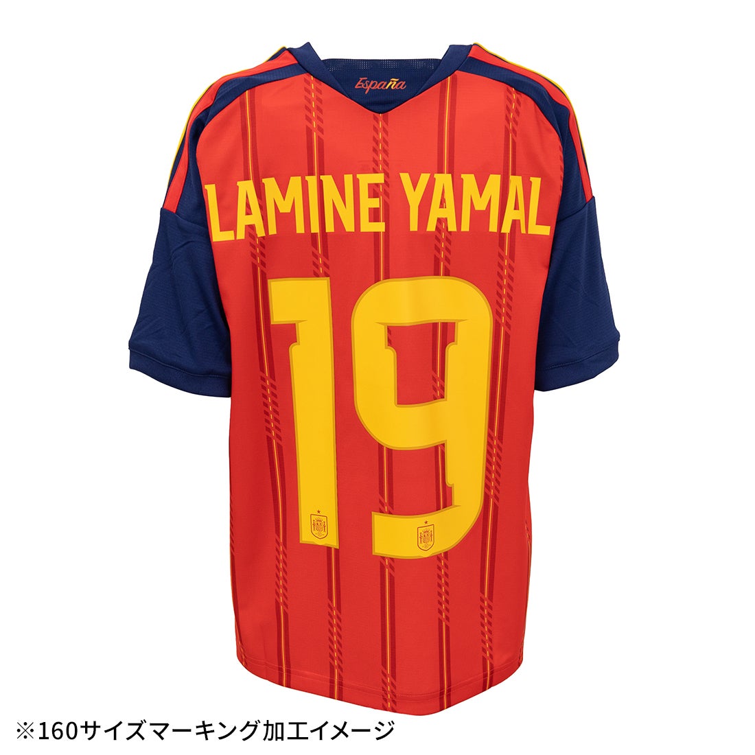 adidas スペイン代表 2026 ホーム レプリカ ユニフォーム ジュニア #19