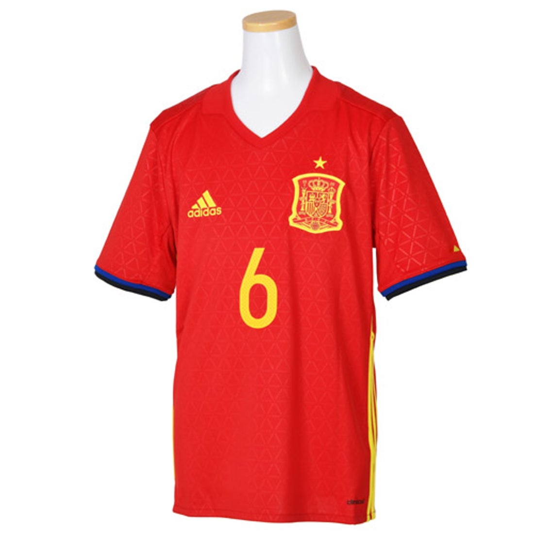 adidas スペイン代表 2016 ユニフォーム ホーム 半袖 ジュニア #6