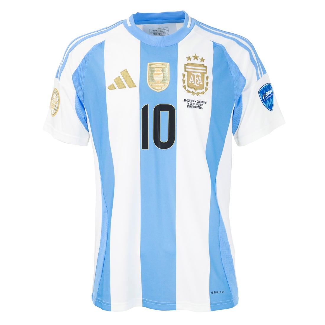 adidas アルゼンチン代表 2024 ユニフォーム ホーム 半袖 レプリカ #10