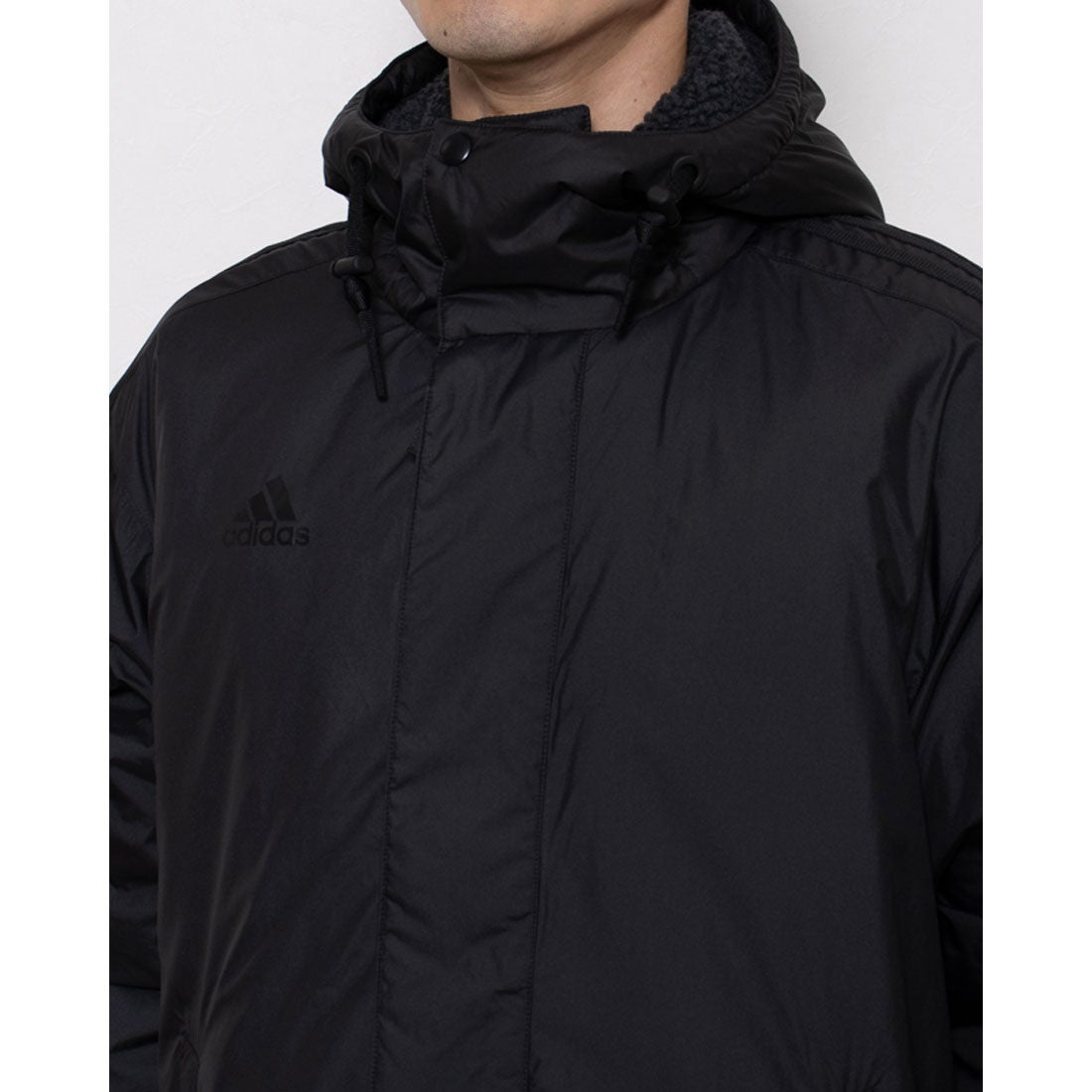 アディダス adidas メンズ ベンチコート M MH 3S ロングボアコート