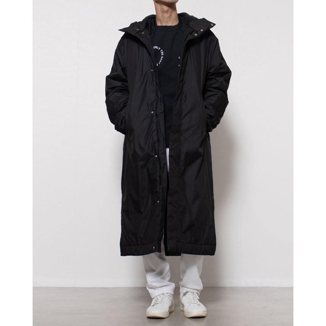 アディダス adidas メンズ ベンチコート M MH 3S ロングボアコート