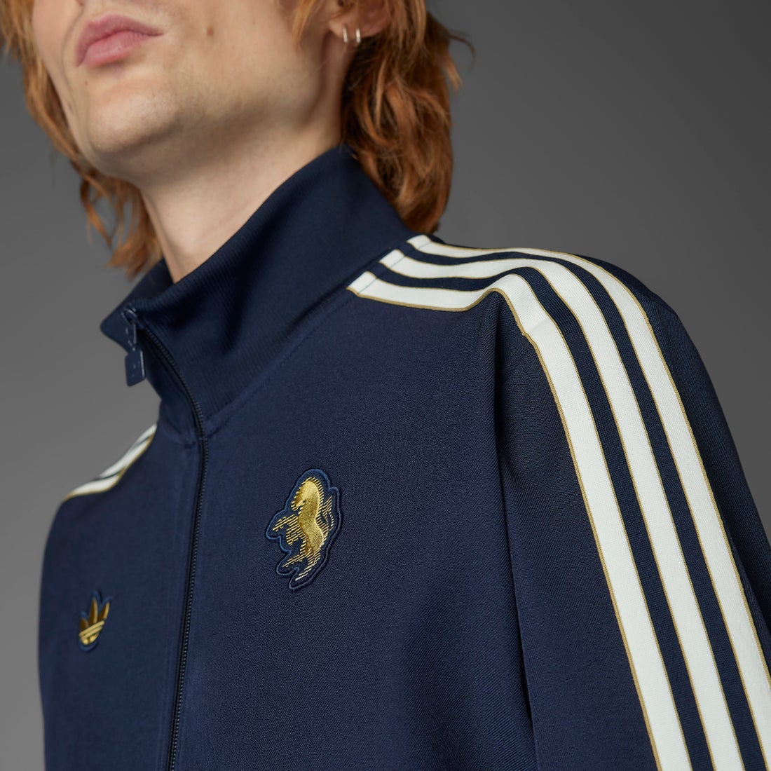 adidas ユベントス TERRACE ICON トラックトップ(ネイビー) KUJ28