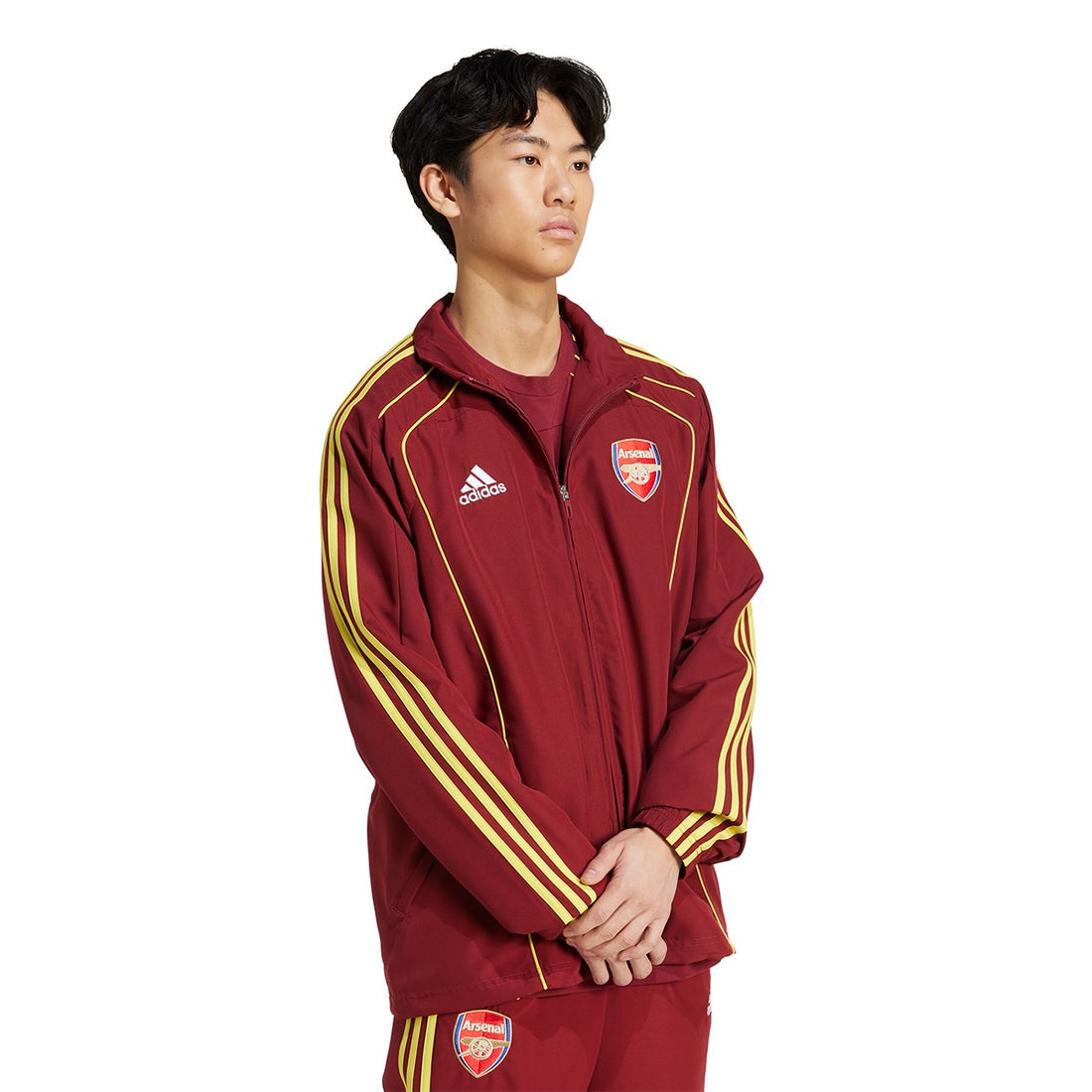 adidas アーセナル URBAN PURIST トラックトップ(レッド) KVK45 JN1961