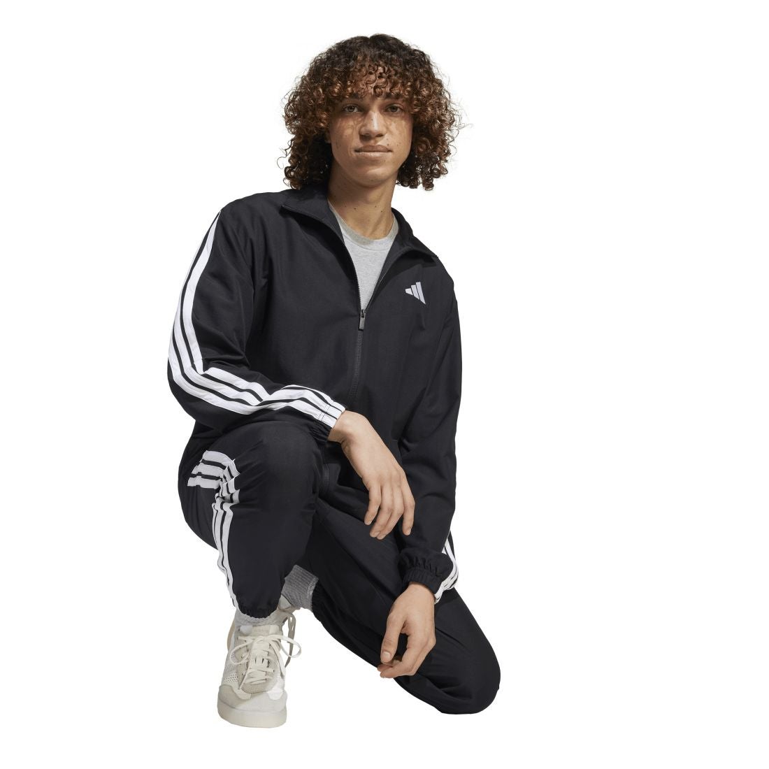 アディダス adidas メンズ クロス上下セット M 3S ウーブン トラック