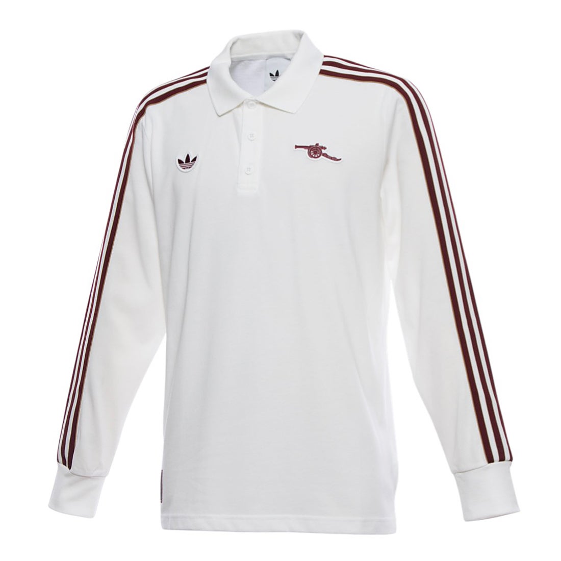 adidas アーセナル 25/26 TERRACE ICON ポロシャツ 長袖(ホワイト