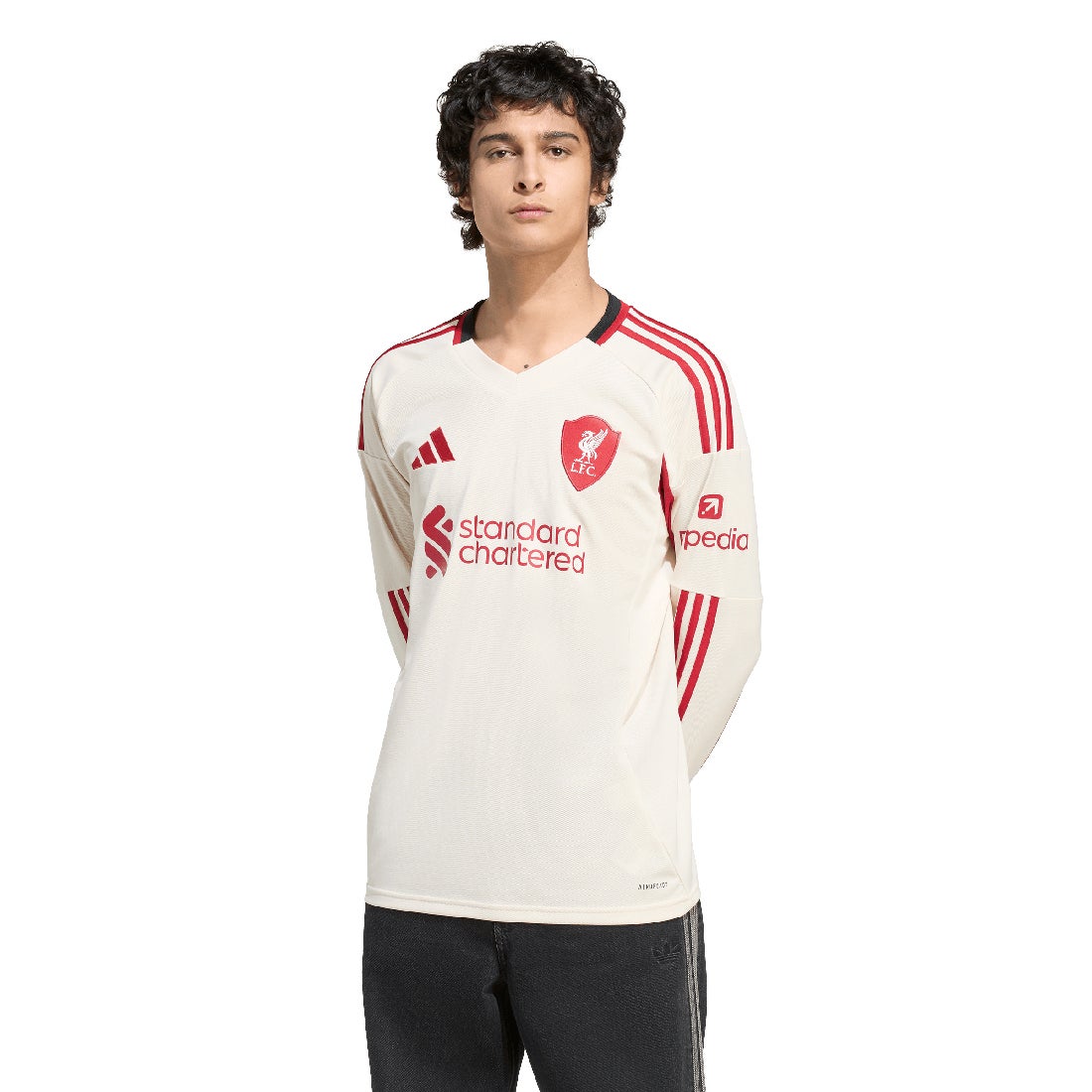 adidas リバプール 25/26 ユニフォーム アウェイ 長袖 レプリカ JYF43