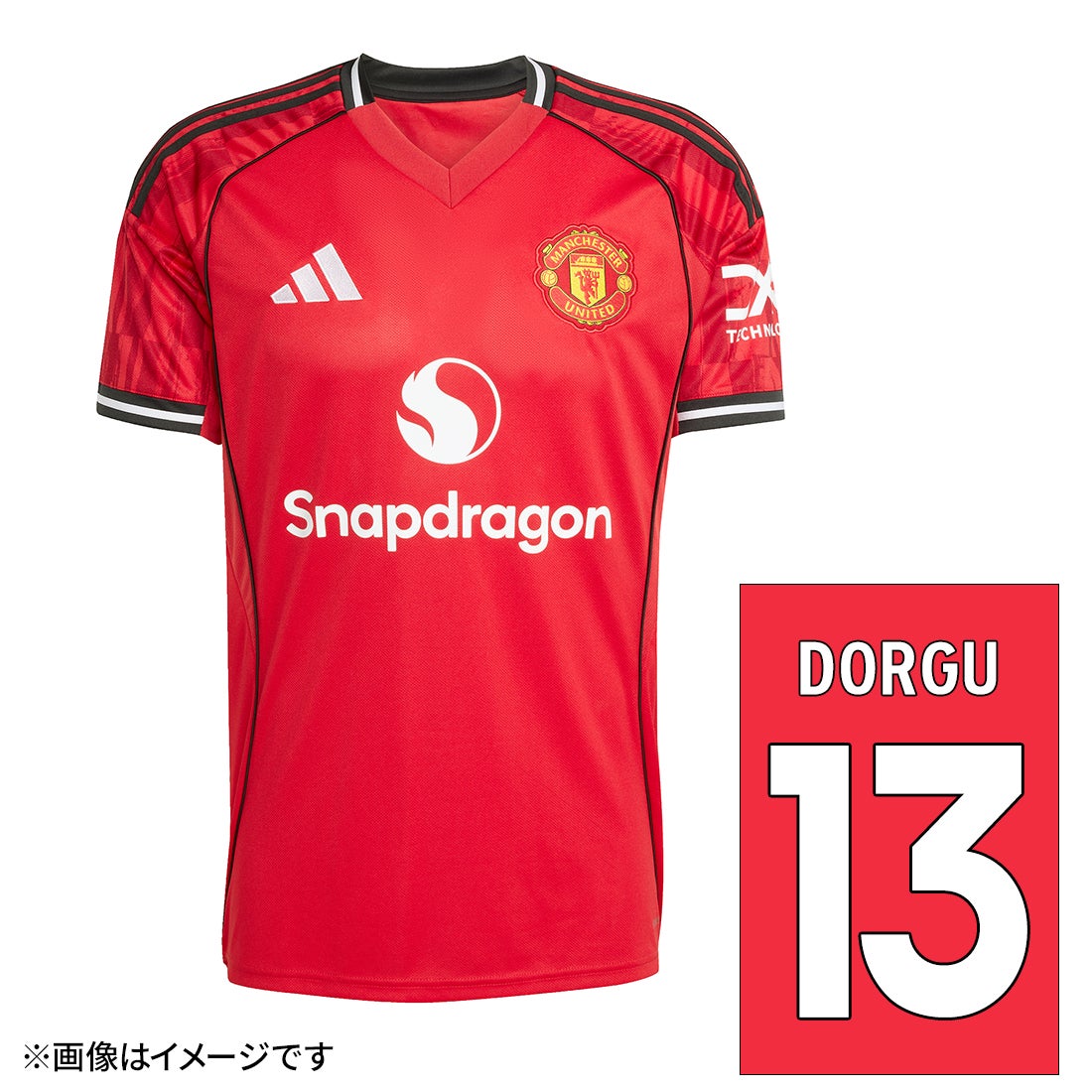 adidas マンチェスターユナイテッド 25/26 ユニフォーム ホーム 半袖