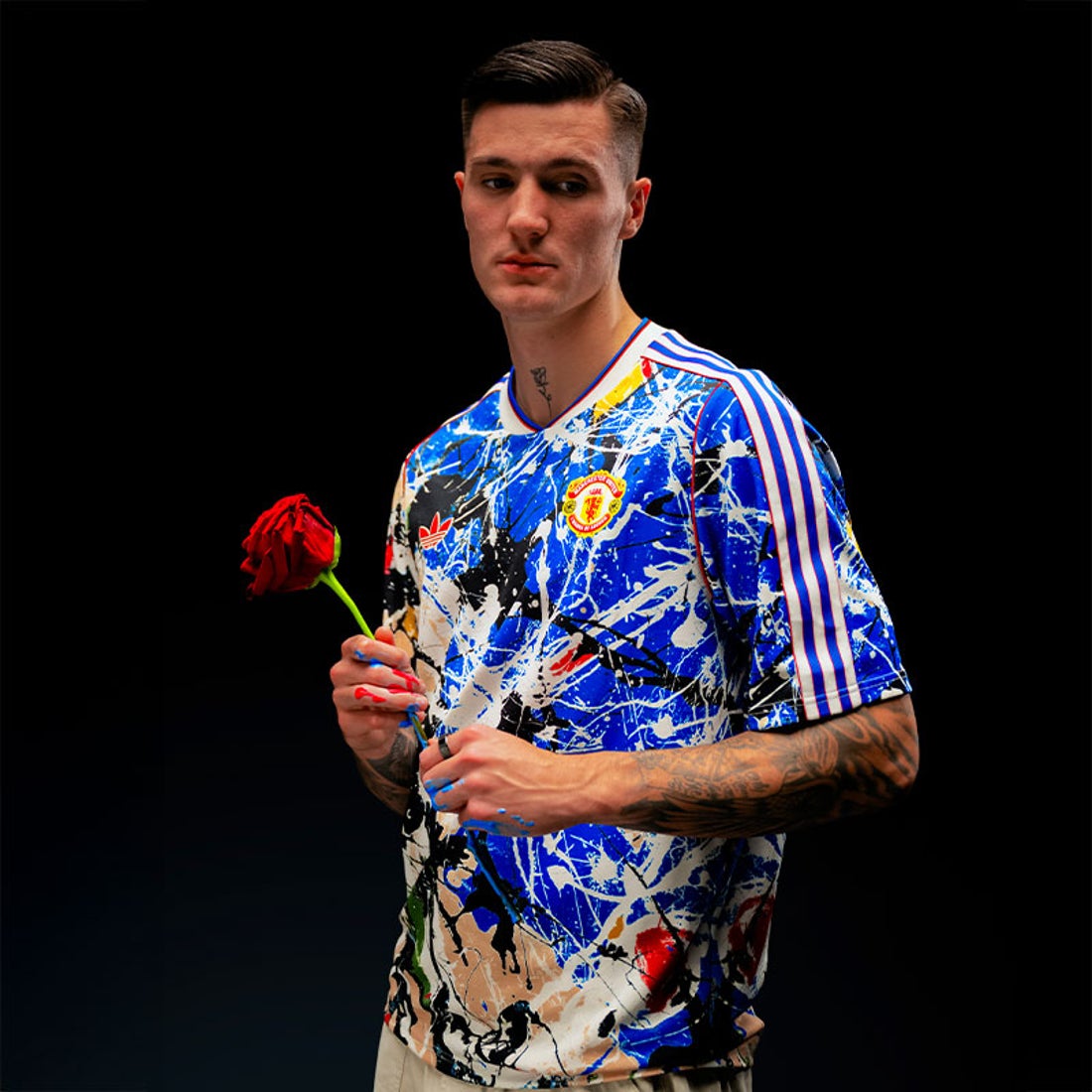 adidas マンチェスターユナイテッド × THE STONE ROSES ジャージ E4449