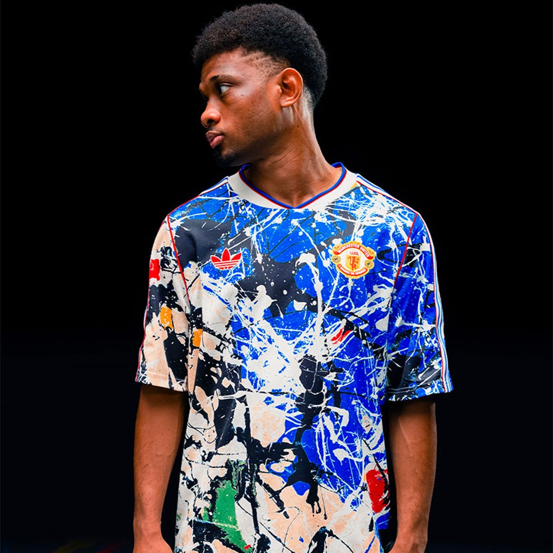 adidas マンチェスターユナイテッド × THE STONE ROSES ジャージ E4449