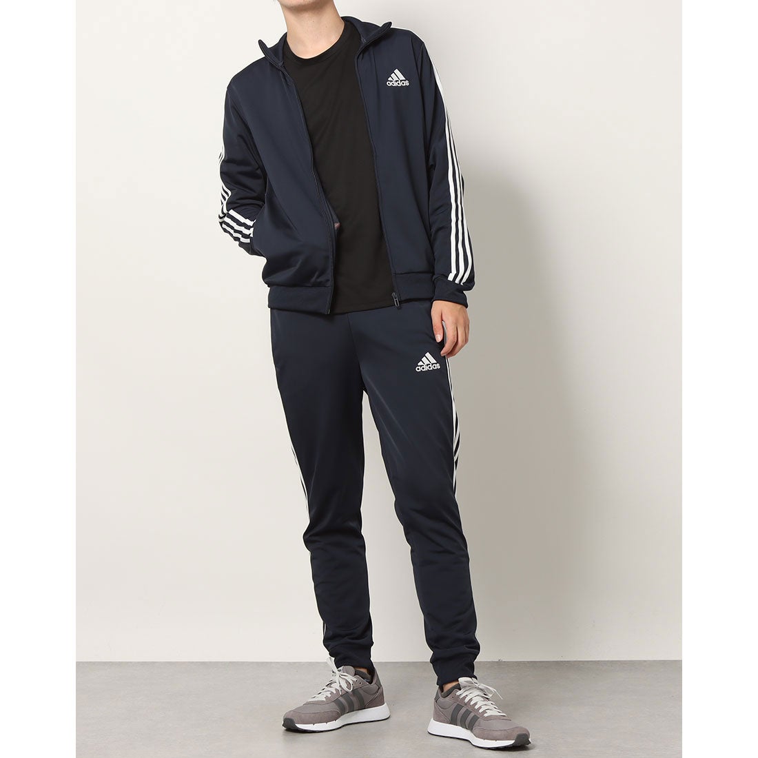 アディダス adidas メンズ ジャージ上下セット MESS3Sトラックスーツ