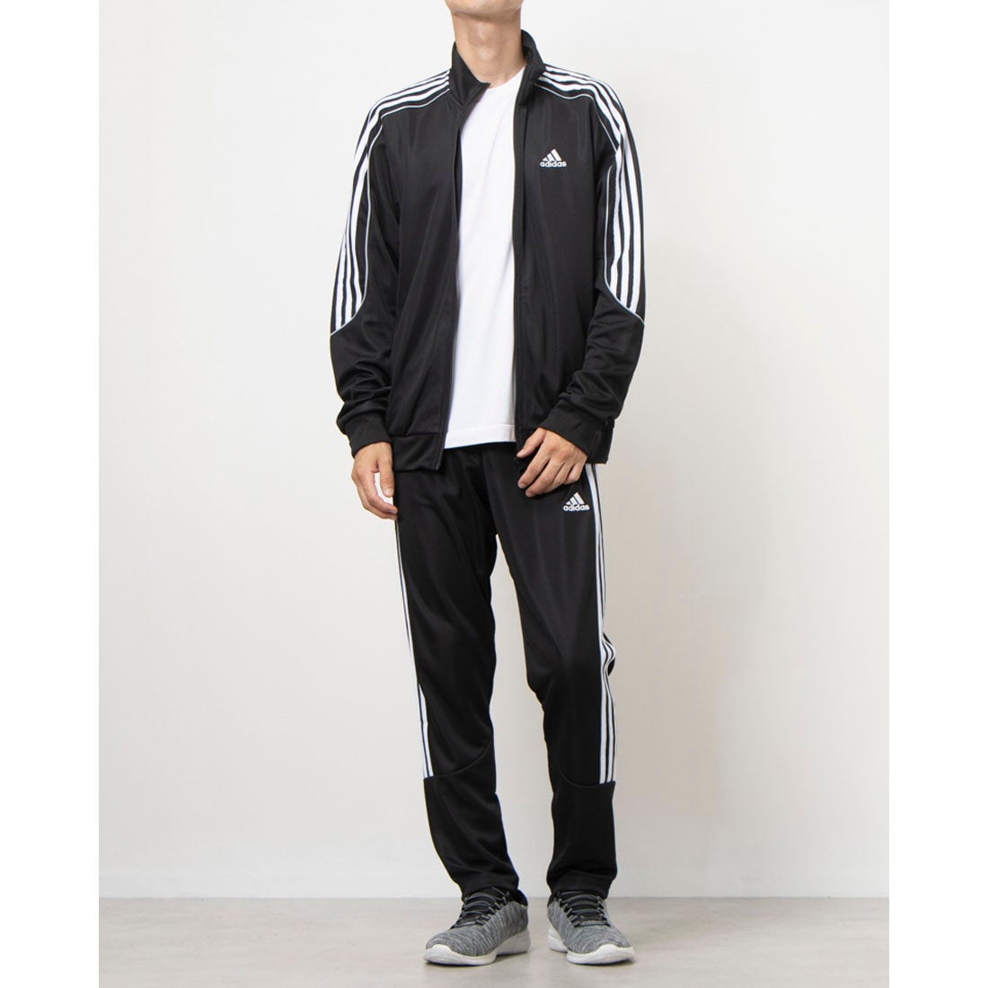 アディダス adidas メンズ ジャージ上下セット M 3S DK トラックスーツ