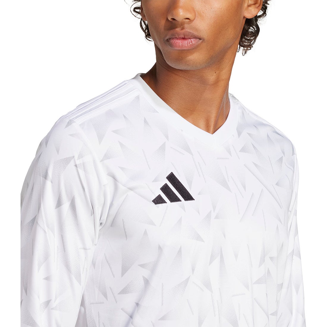 adidas アディダス TEAMICON25 長袖ジャージー(ホワイト) KUI21 JM6789
