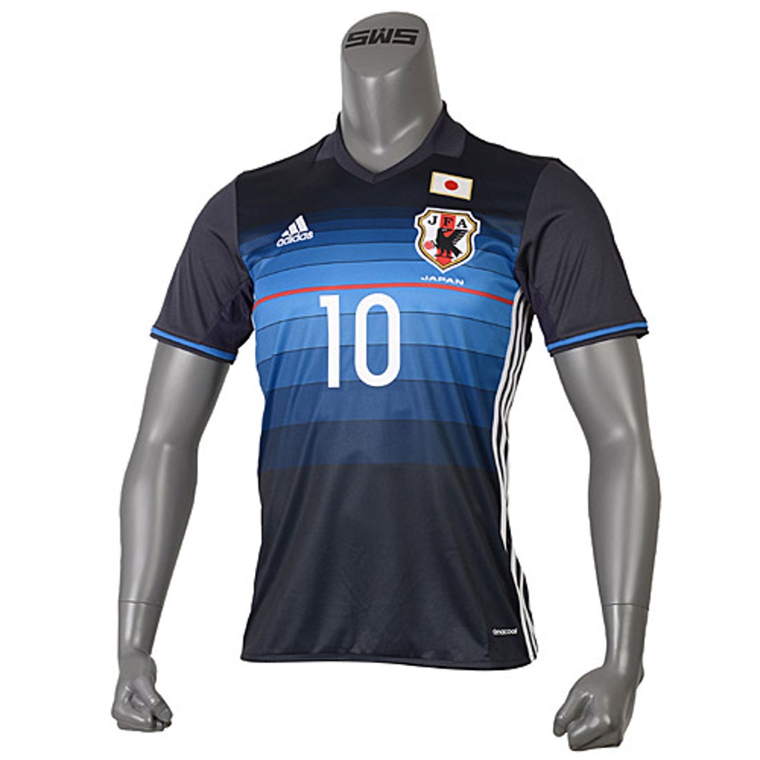 adidas 日本代表 16/17 ユニフォーム ホーム 半袖 レプリカ #10.香川