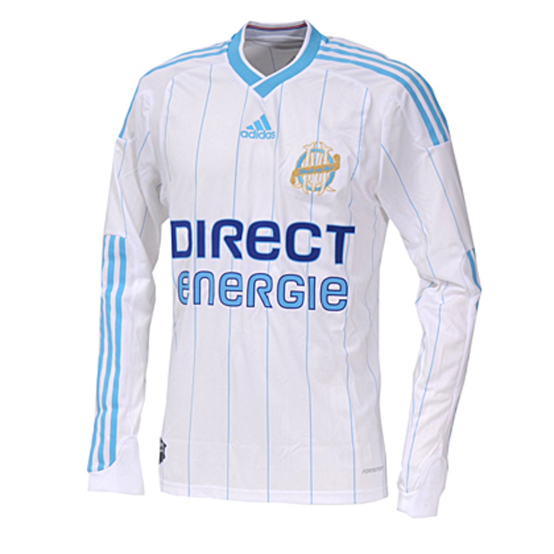 adidas オリンピックマルセイユ 09/10 ユニフォーム ホーム 長袖 選手