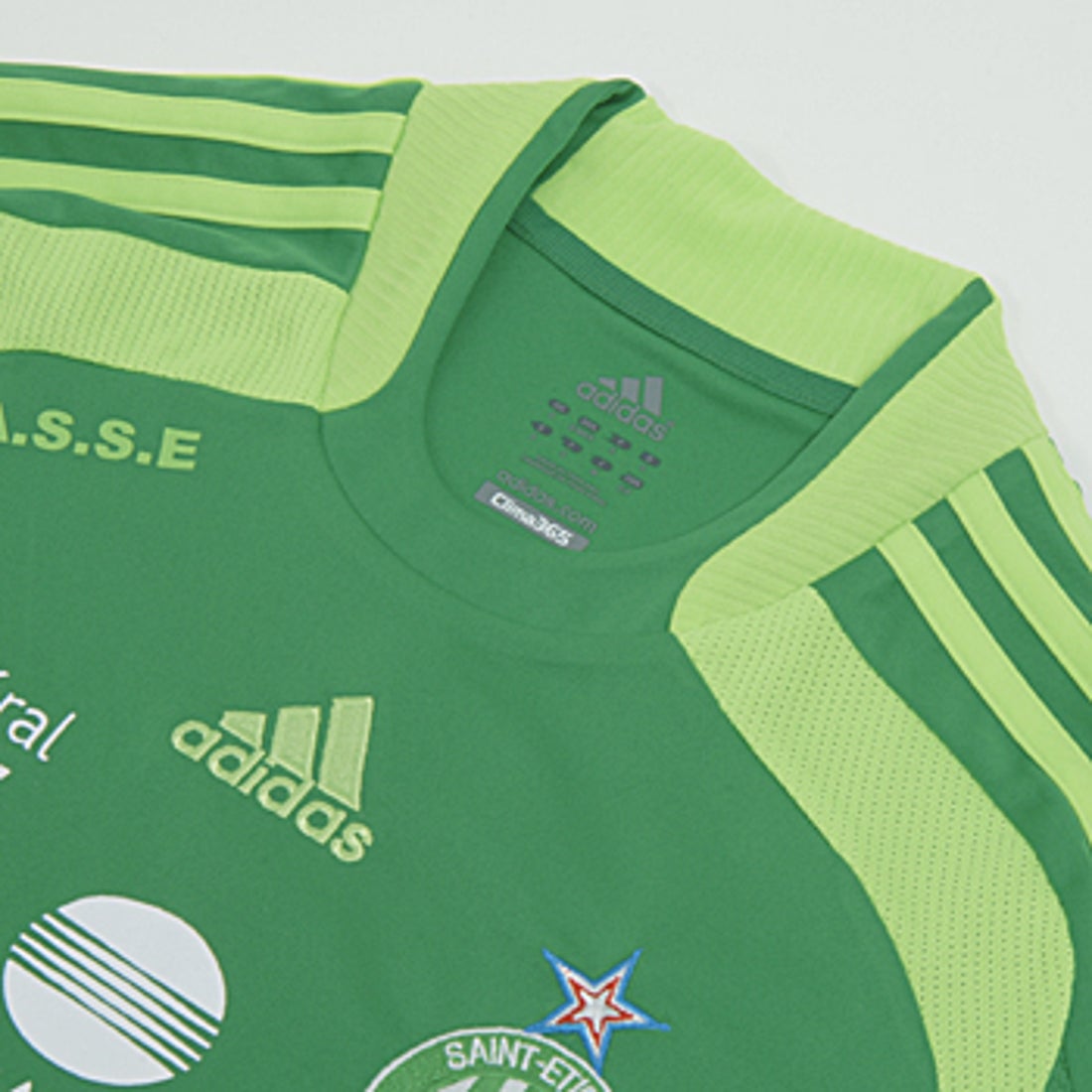 adidas サンテティエンヌ 08/09 ユニフォーム ホーム 半袖 胸フル