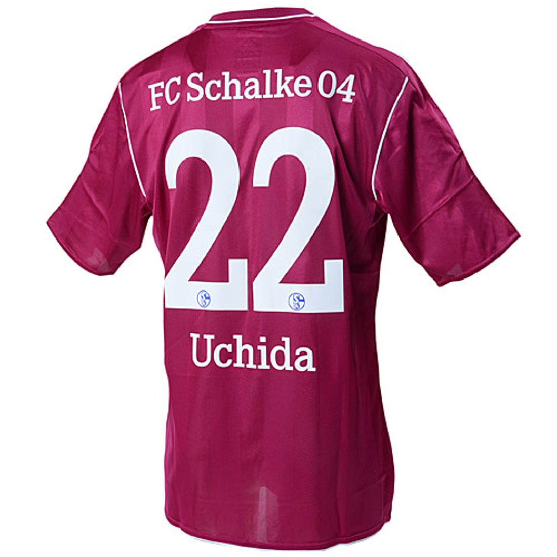 adidas シャルケ04 12/13 ユニフォーム サード 半袖 #22.内田篤人