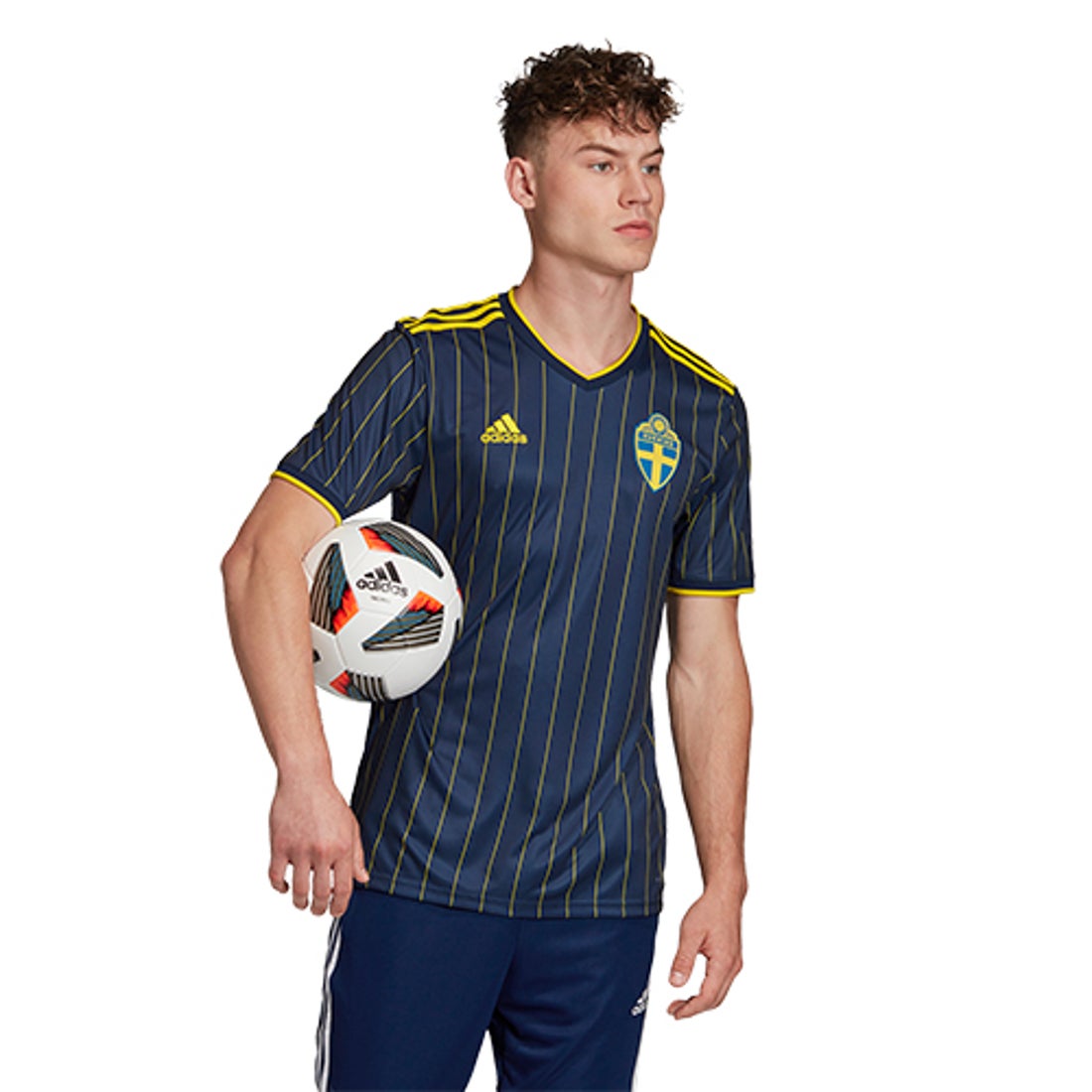 adidas スウェーデン代表 2021 ユニフォーム アウェイ 半袖 レプリカ