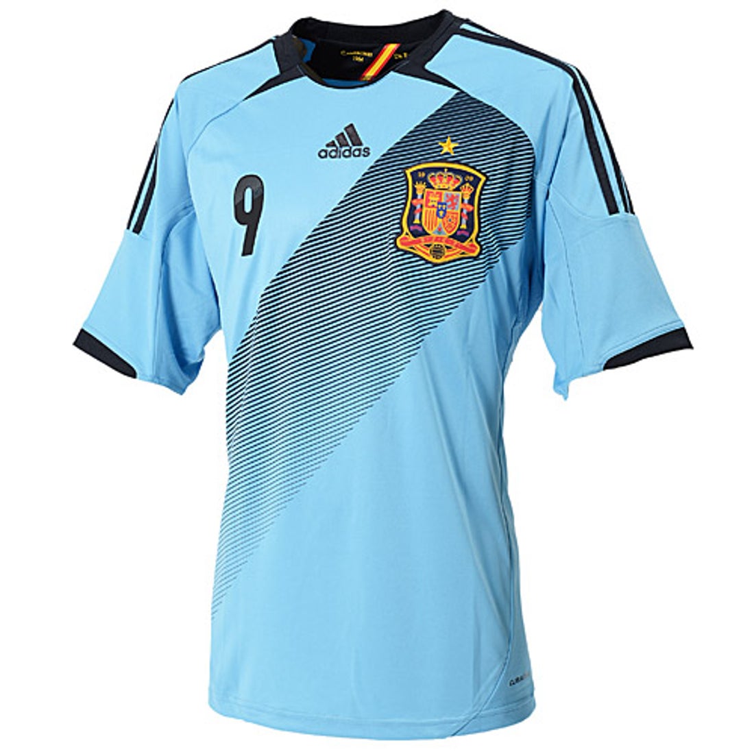 adidas スペイン代表 2012 ユニフォーム アウェイ 半袖 #9.トーレス