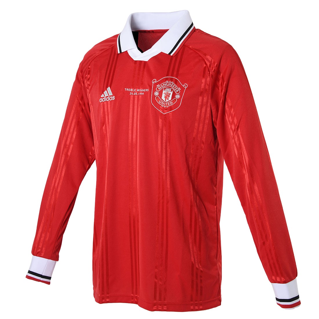 adidas マンチェスターユナイテッド ICON ロングTシャツ(レッド) FWV60