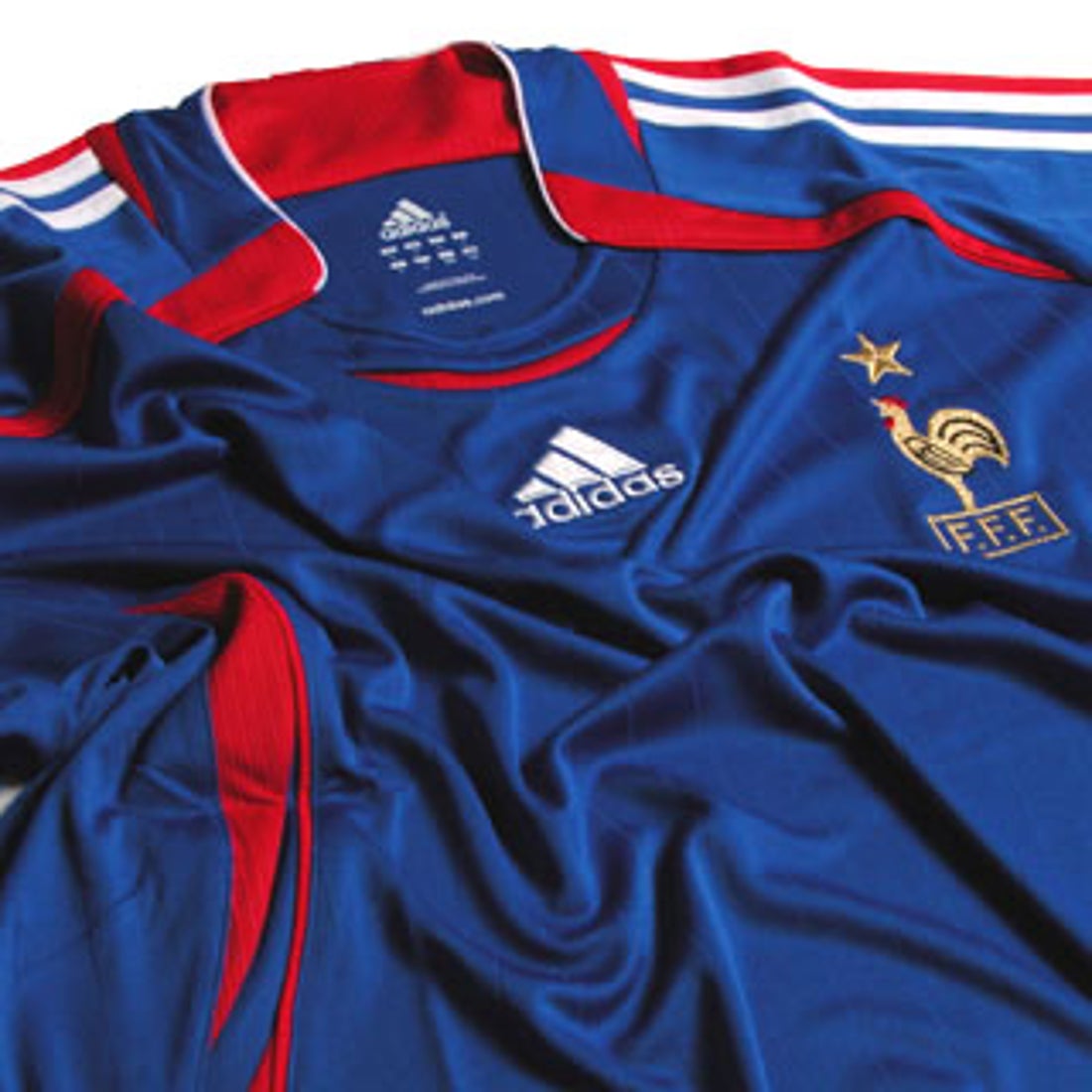 adidas フランス代表 06/07 ユニフォーム ホーム 半袖 H2407 450349B