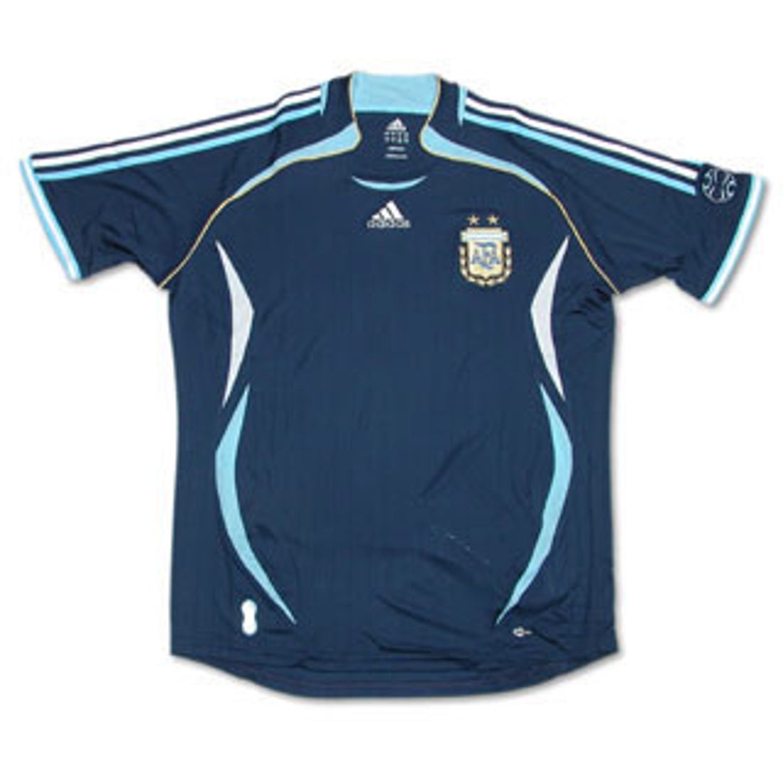 adidas アルゼンチン代表 06/07 ユニフォーム アウェイ 半袖 H8528