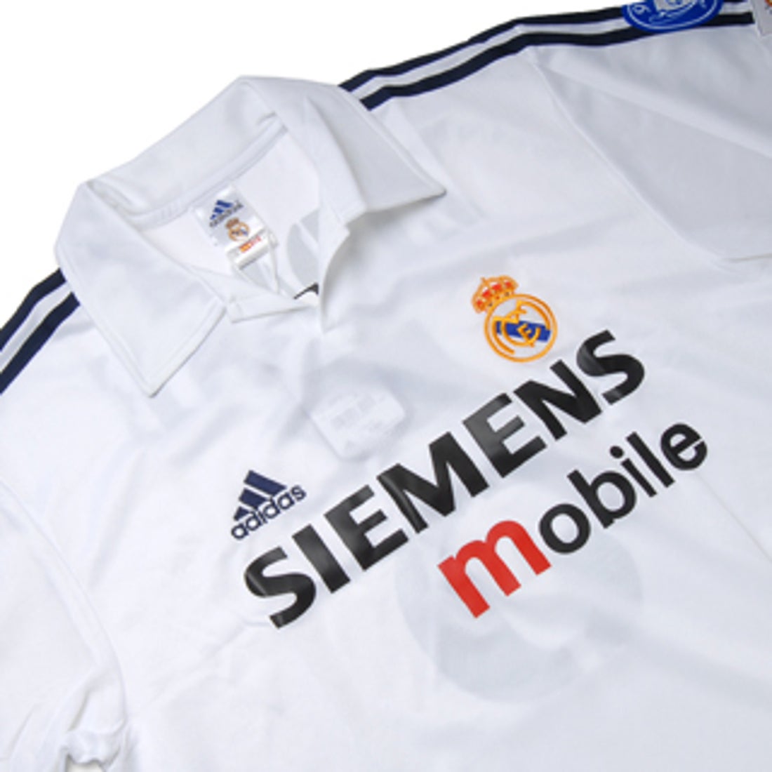 adidas レアルマドリード 02/03 ユニフォーム ホーム 半袖 SIEMENS