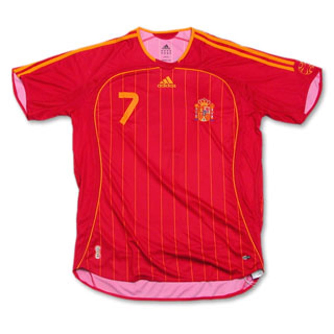 adidas スペイン代表 06/07 ホーム 半袖ユニフォーム 7.ラウール 10414