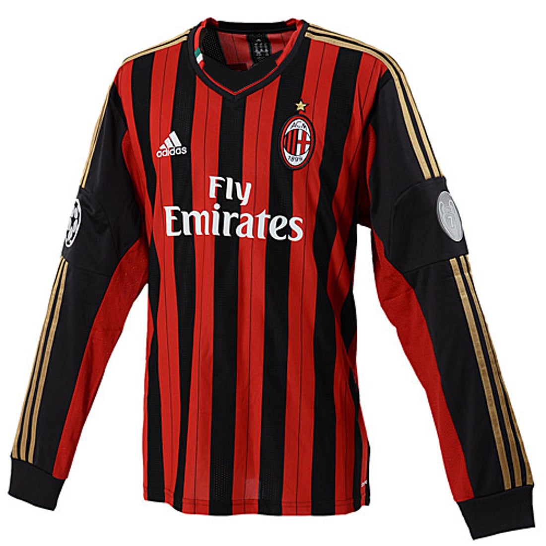 adidas ACミラン 13/14 UCL ユニフォーム ホーム 長袖 レプリカ▽#10