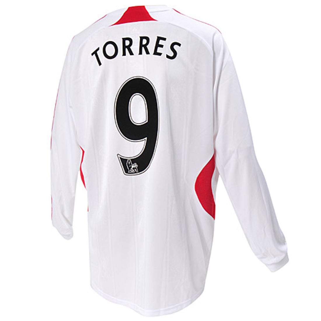 adidas リバプール 07/08 ユニフォーム アウェイ長袖 9.トーレス