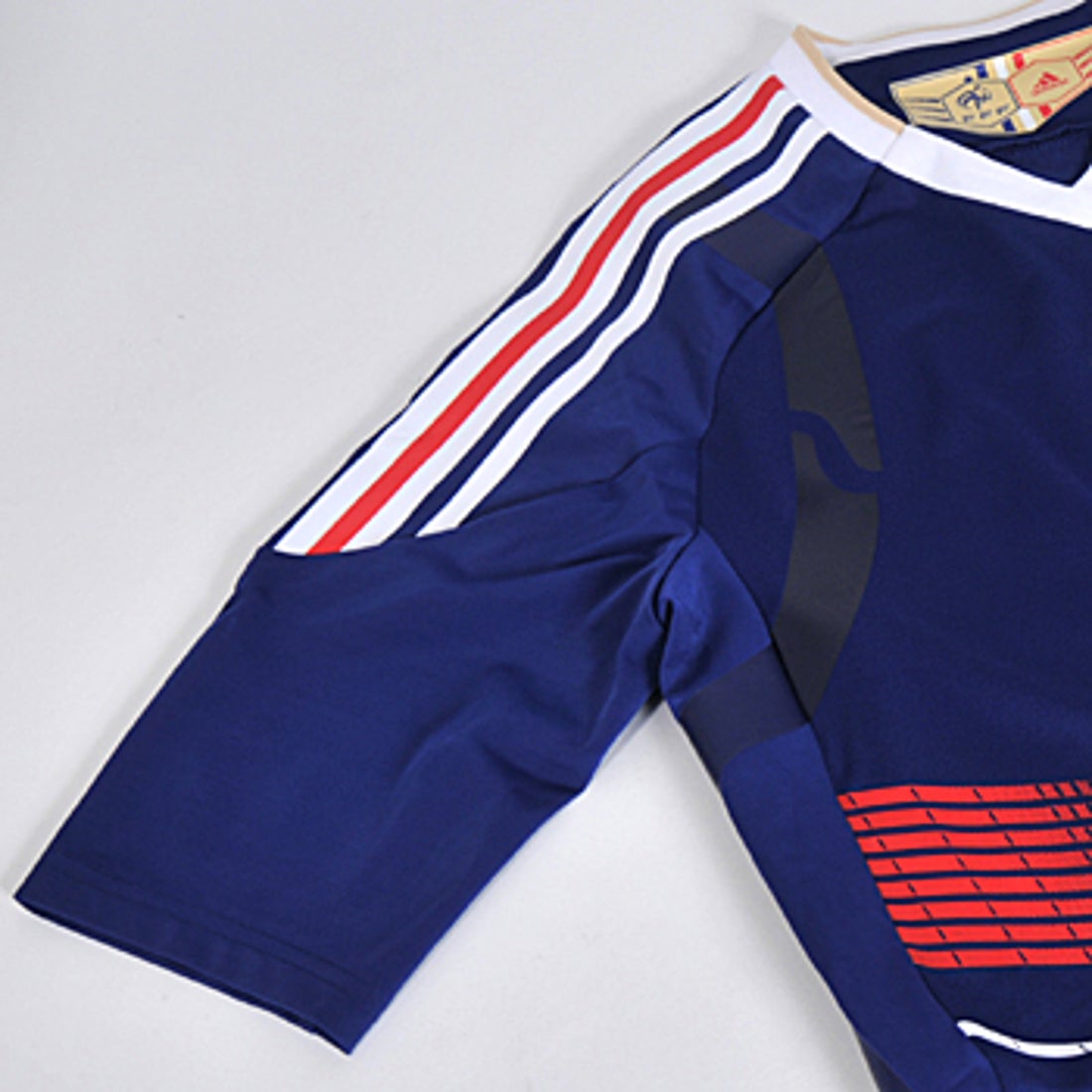 adidas フランス代表 2010 ホーム オーセンティック 半袖ジャージー