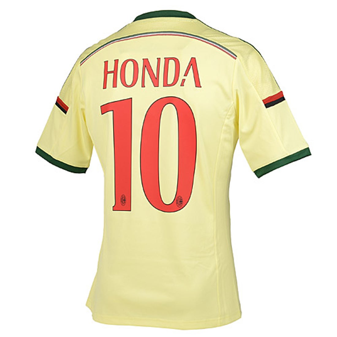 adidas ACミラン 14/15 ユニフォーム サード 半袖 レプリカ #10.本田