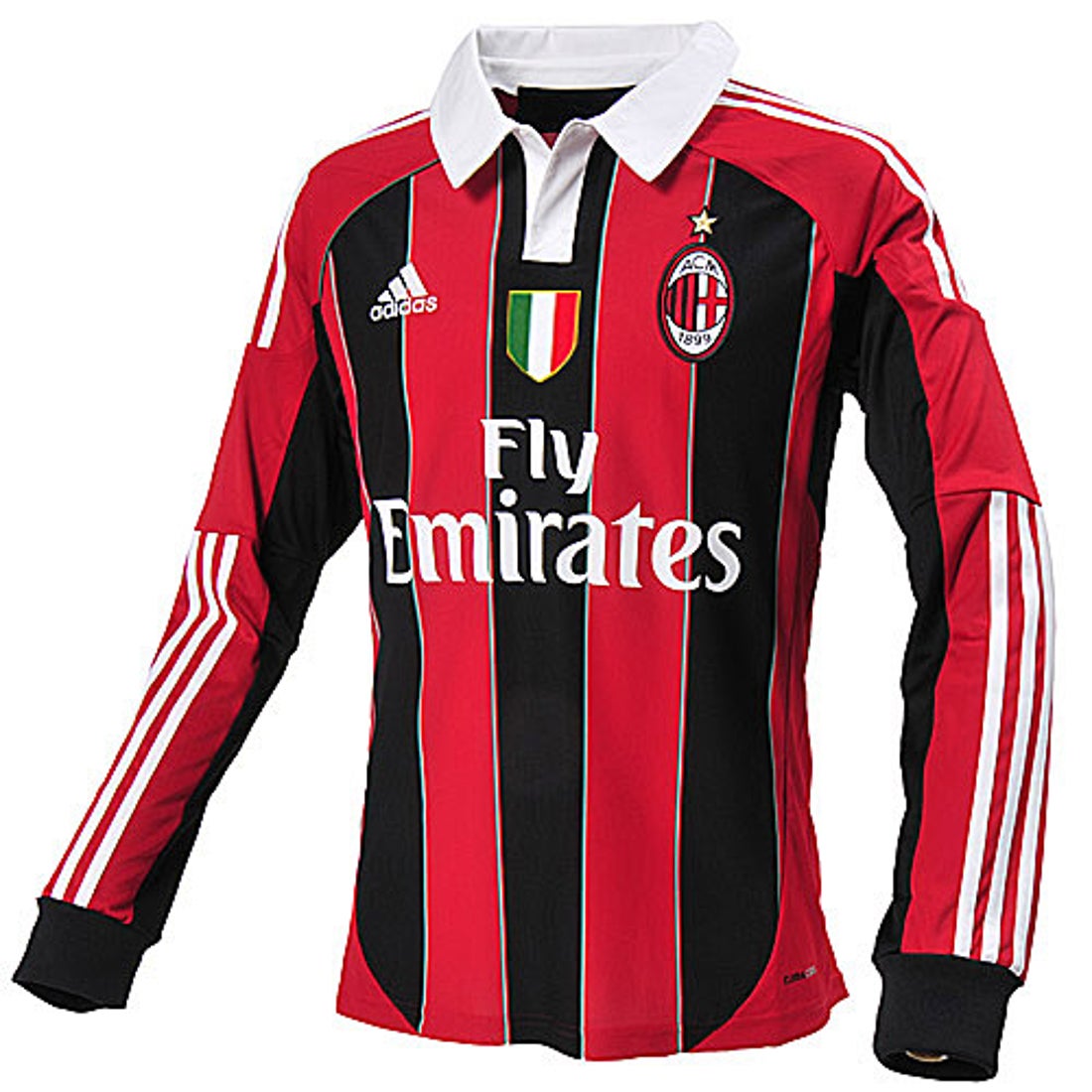 adidas ACミラン 12/13 ユニフォーム ホーム 長袖 レプリカ【11/12最終
