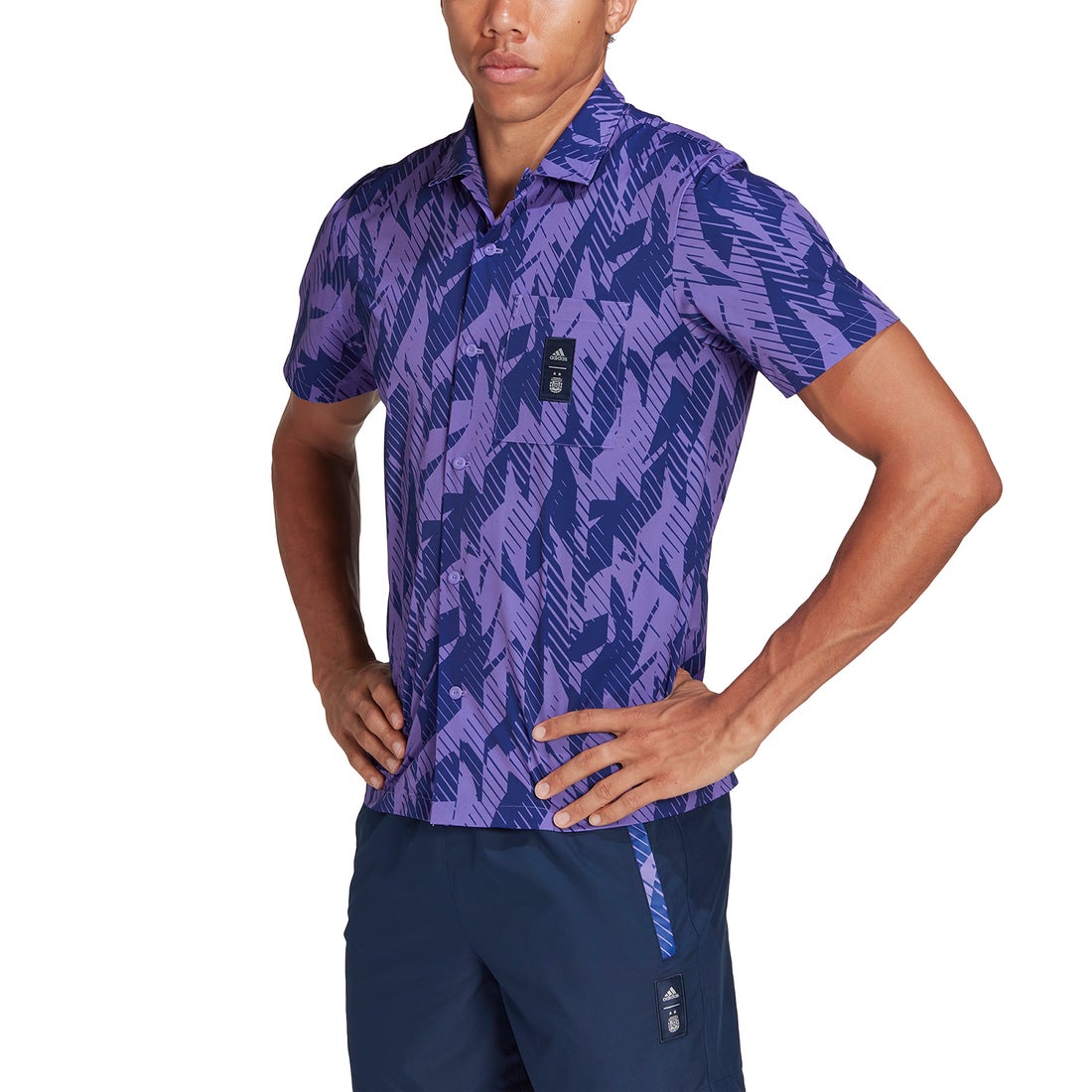 adidas アルゼンチン代表 2022 ICON シャツ(ネイビー) EKH09 HR3048