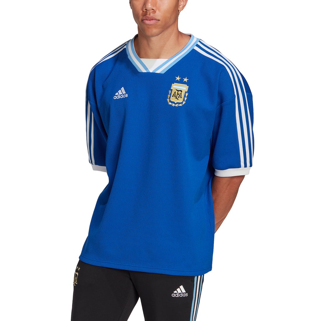 adidas アルゼンチン代表 2022 ICON 34ジャージー(ブルー) F6143