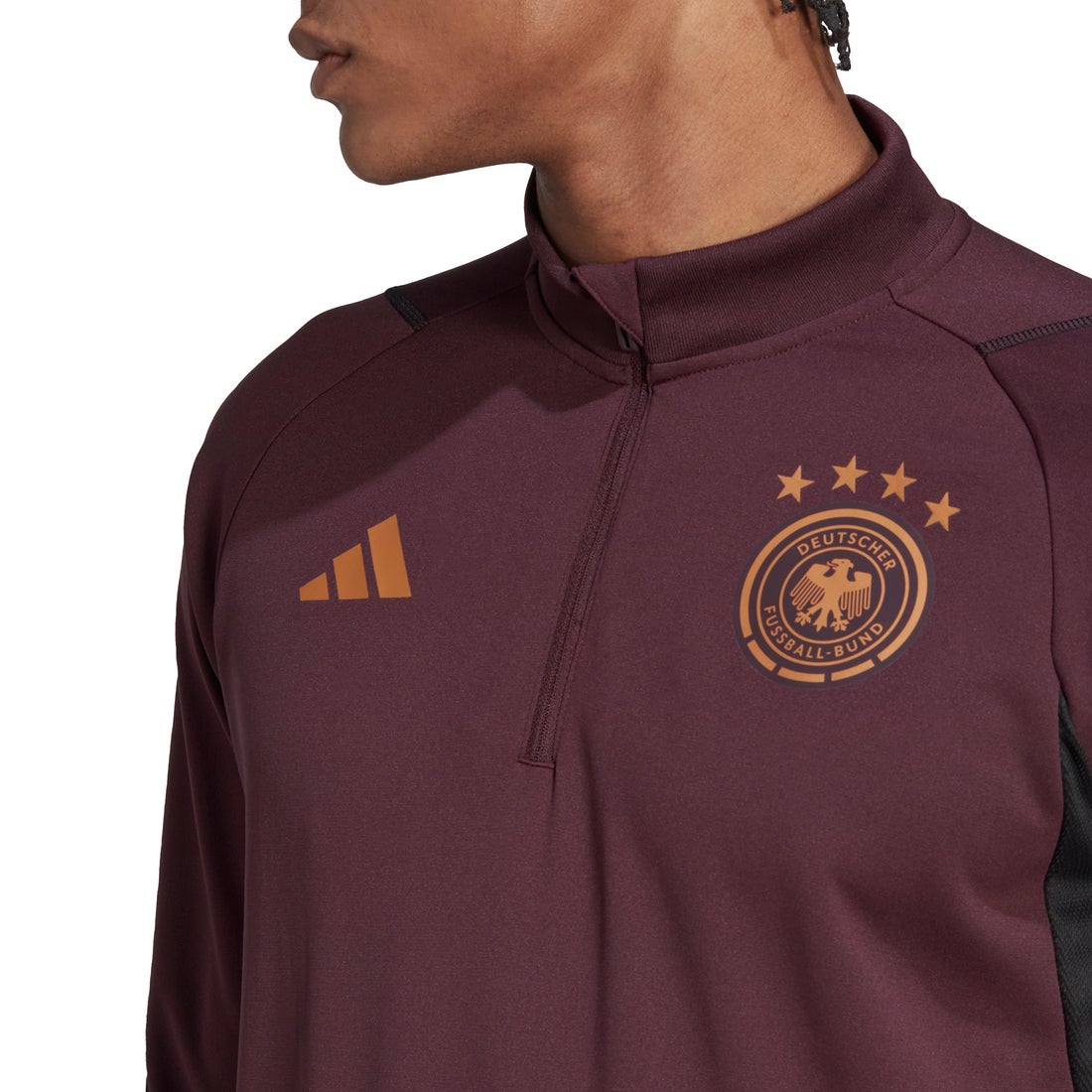 adidas ドイツ代表 2022 トレーニングトップ(レッド) VS318 HF3973