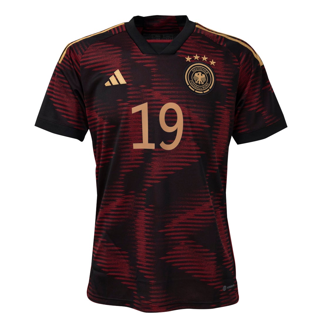 adidas ドイツ代表 2022 ユニフォーム アウェイ 半袖 レプリカ #19