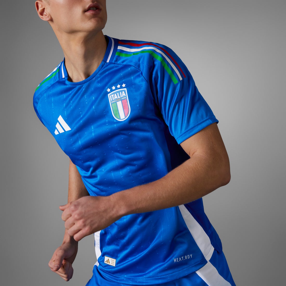 adidas イタリア代表 2024 ユニフォーム ホーム 半袖 オーセンティック