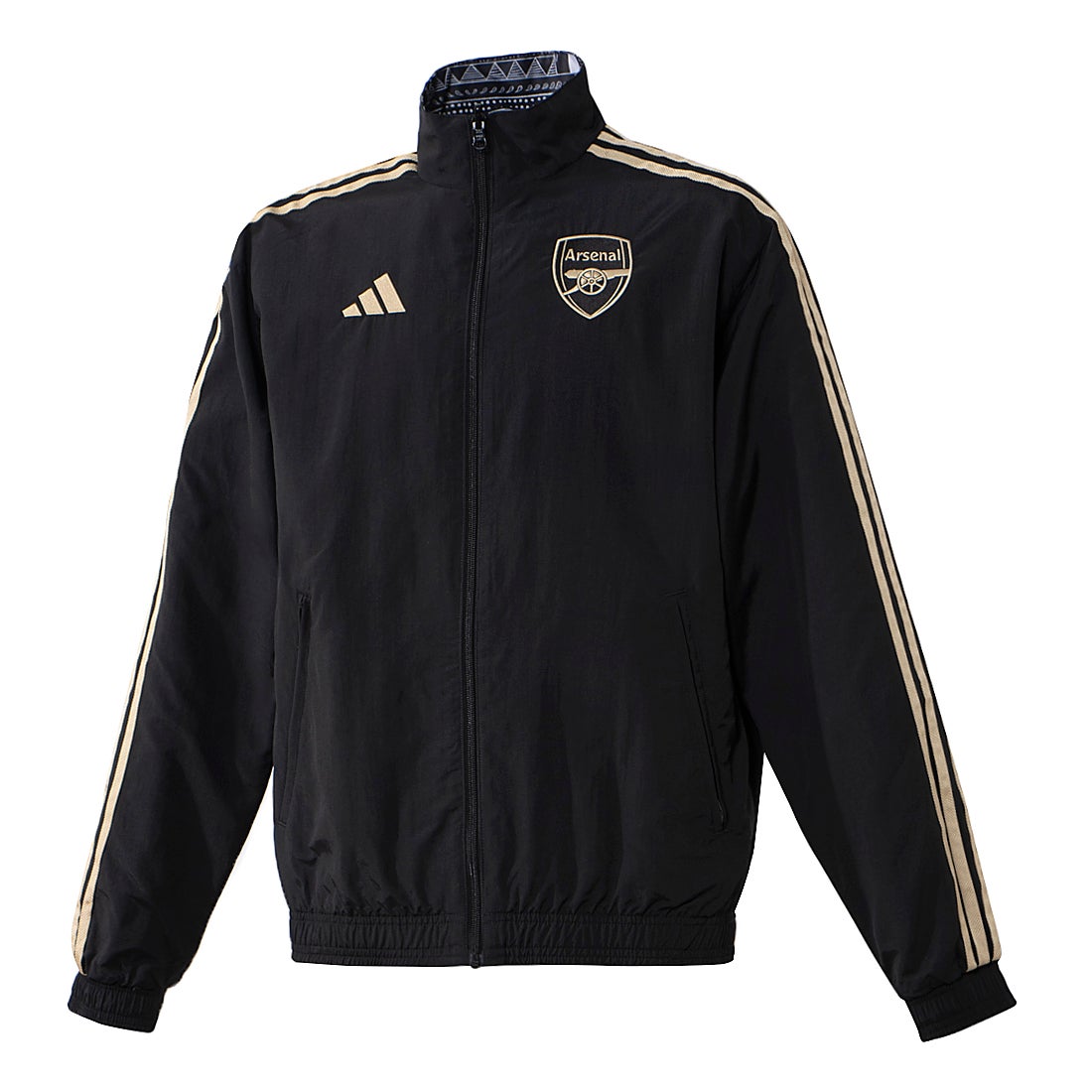 adidas アーセナル 23/24 アンセムジャケット(ブラック) KLT65 IP1607