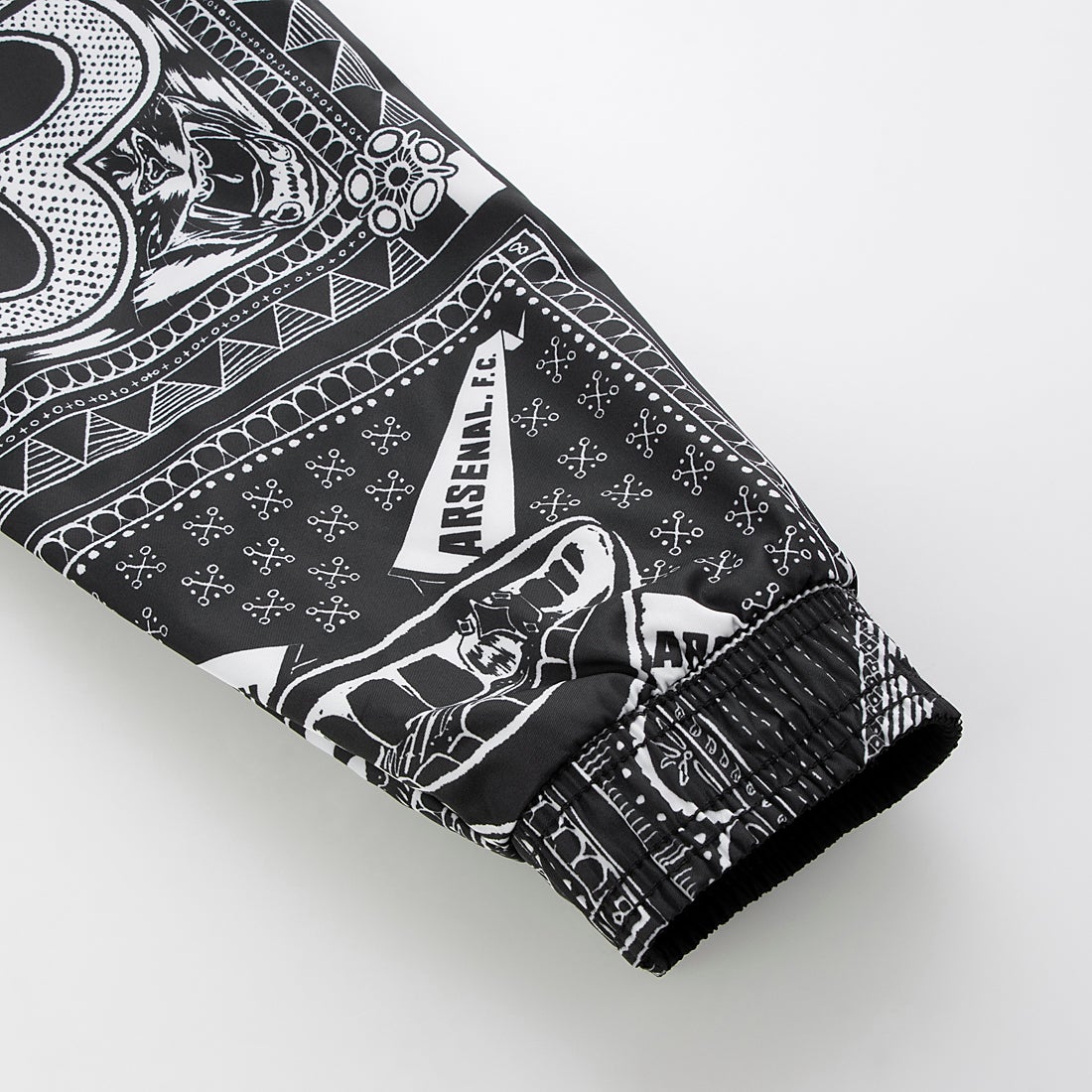 adidas アーセナル 23/24 アンセムジャケット(ブラック) KLT65 IP1607