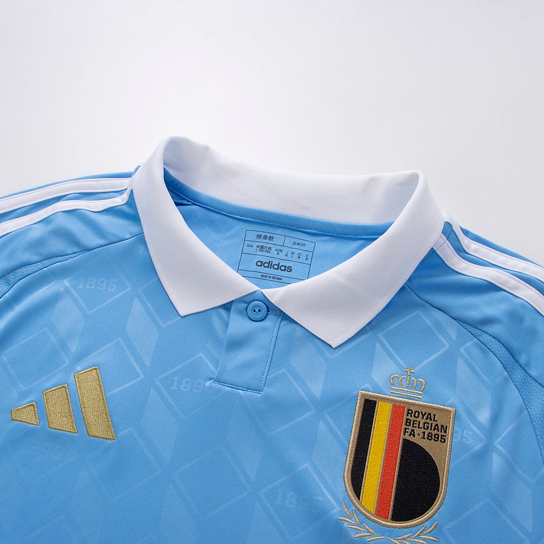 adidas ベルギー代表 2024 ユニフォーム アウェイ 半袖 レプリカ IXF14