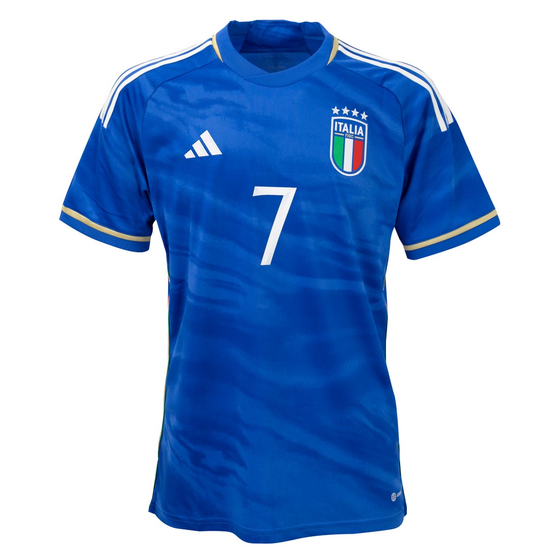 adidas イタリア代表 2023 ユニフォーム ホーム 半袖 レプリカ #7