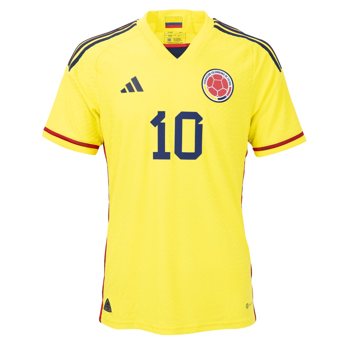 adidas コロンビア代表 2022 ユニフォーム ホーム 半袖