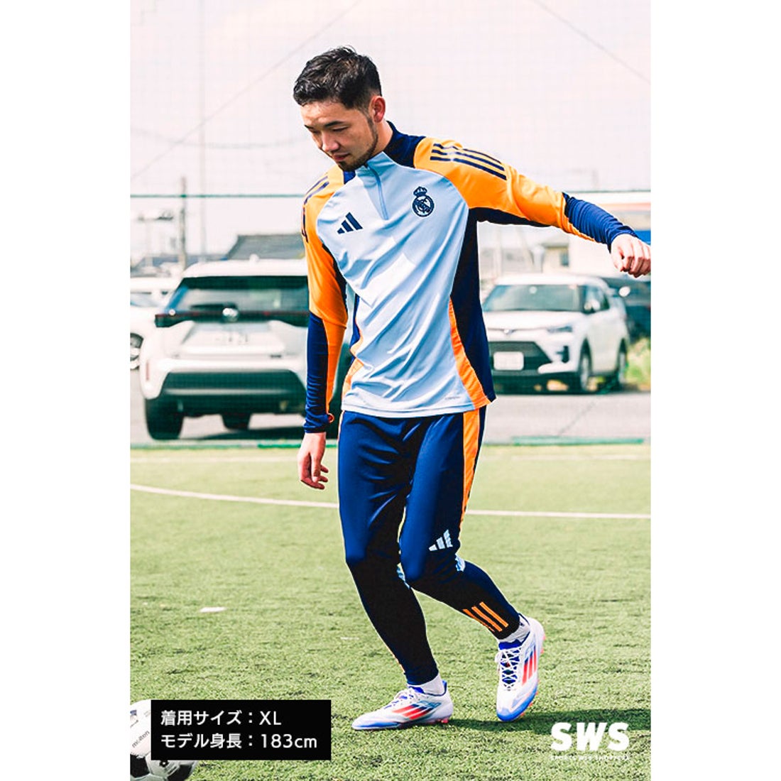 adidas レアルマドリード 24/25 トレーニングトップ&トレーニング