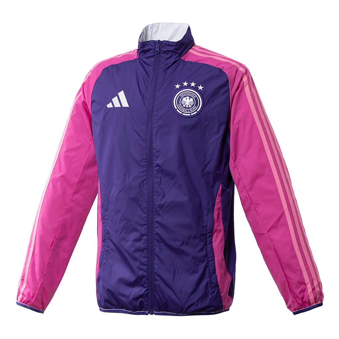 adidas ドイツ代表 2024 アンセムジャケット(ホワイト×パープル) JOJ19
