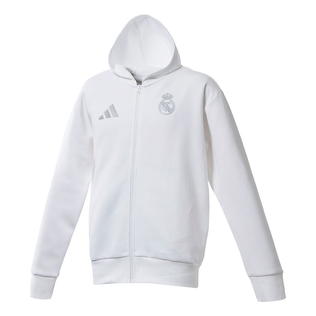 adidas レアルマドリード 24/25 アンセムジャケット(ホワイト) JTD18