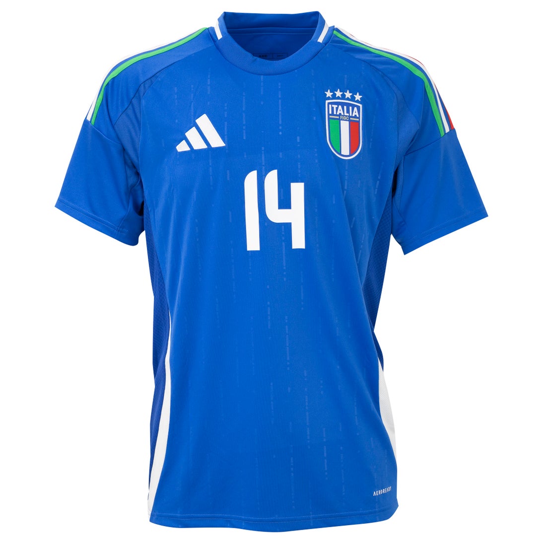 adidas イタリア代表 2024 ユニフォーム ホーム 半袖 レプリカ #14