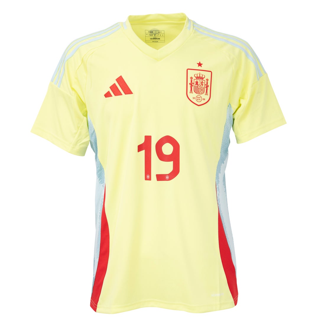 adidas スペイン代表 2024 ユニフォーム アウェイ 半袖 レプリカ #19