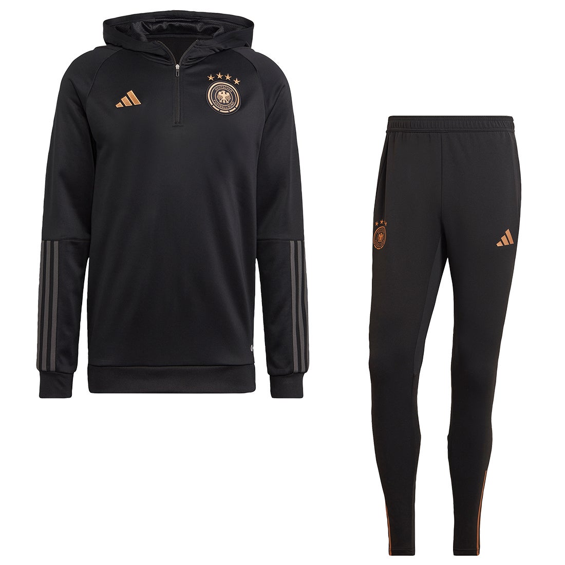 adidas ドイツ代表 2022 フーディー&トレーニングパンツ(ブラック