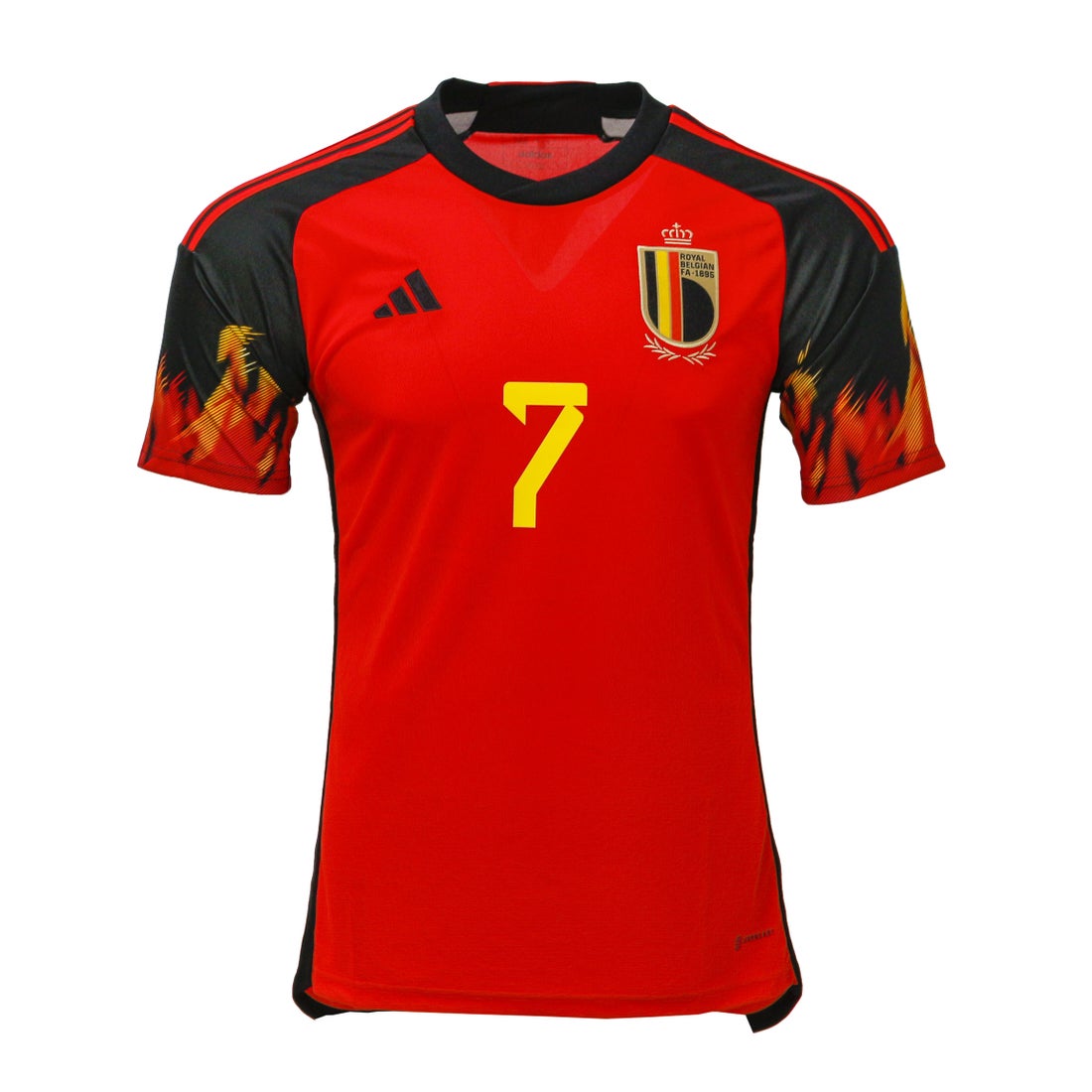 adidas ベルギー代表 2022 ユニフォーム ホーム 半袖 レプリカ #7